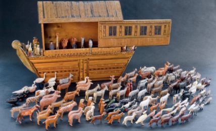 Arca di Noè con 165 animali