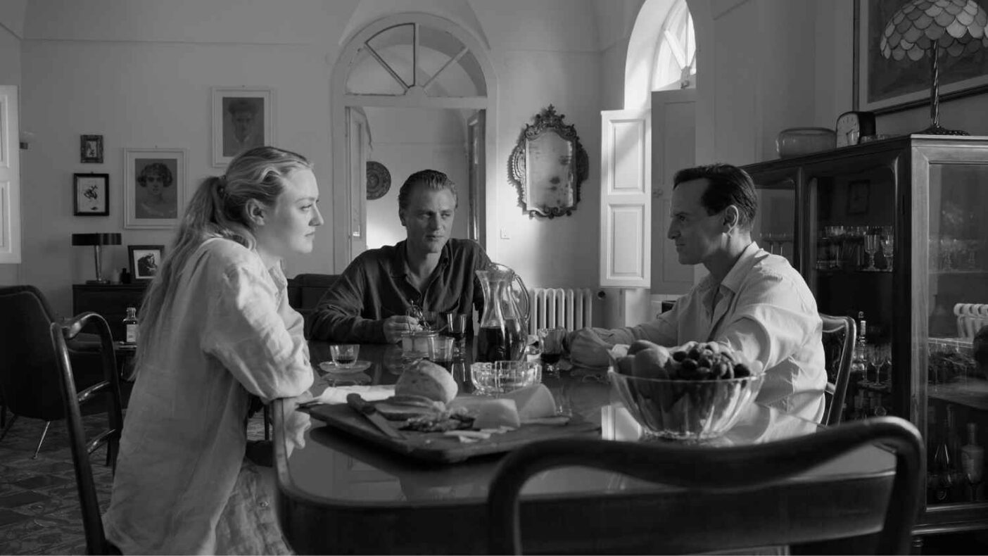 Tom Ripley, Richard Greenleaf e Marge Sherwood nella villa di Atrani