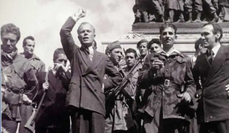 Sandro Pertini il 25 aprile 1945