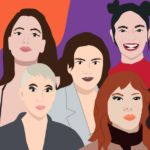 disegno di cantanti italiane