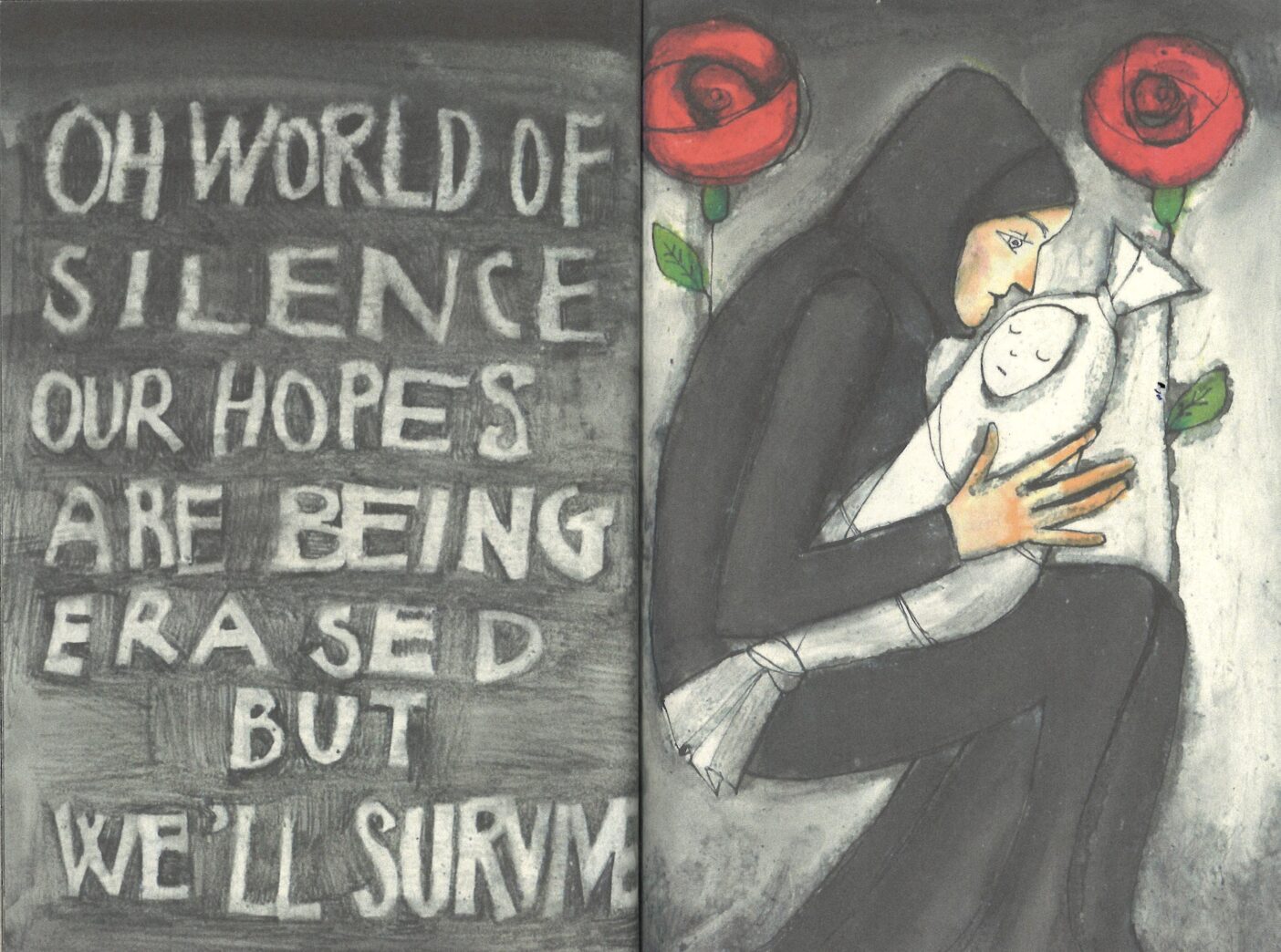 Illustrazione di Marcella Brancaforte, parole di Al Hassan Selmi