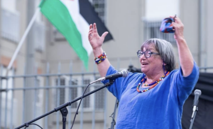 Luisa Morgantini, in una bella foto di Matteo Nardone