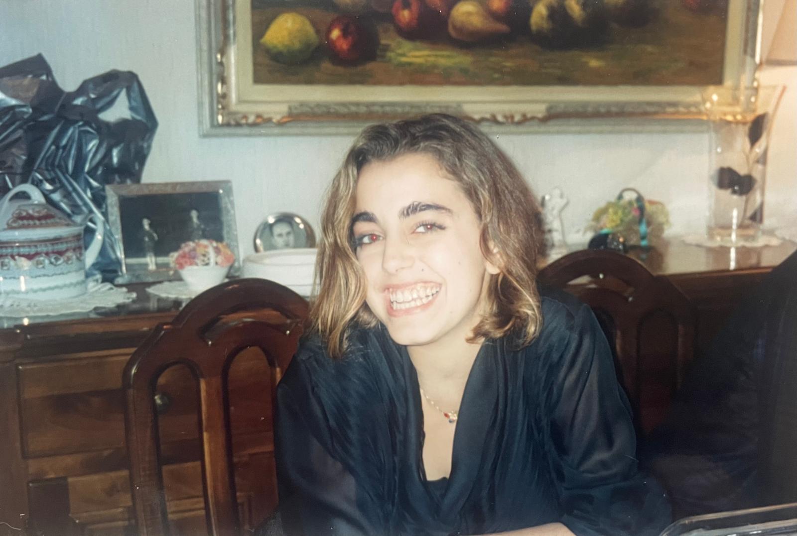 Barbara Lalle ai suoi festeggiamenti per i 16 anni